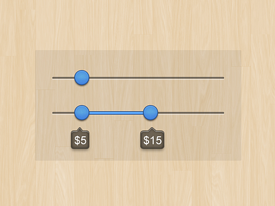 Blue Sliders [Freebie!] blue design e commerce sliders ui web wood background