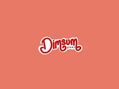 Dimsum Story design dimsum lettering logo logotype