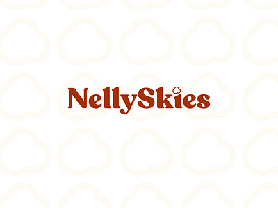 NellySkies adobe illustrator branding design logo