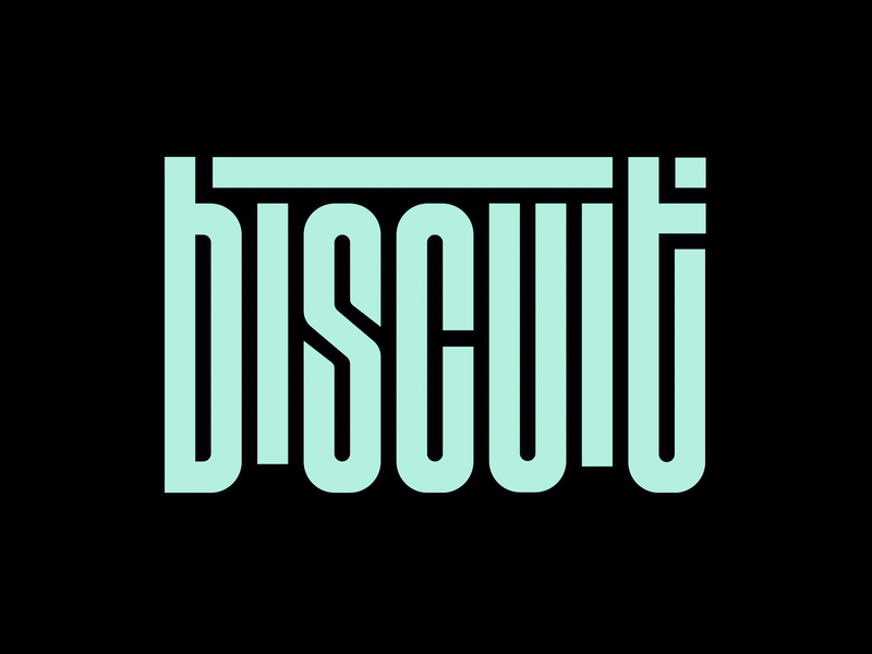 Biscuit animation branding design font design logo typography