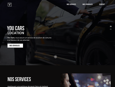 WEB SITE YOU CARS design ui ux web