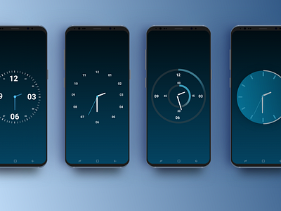 Ui Clock design ui