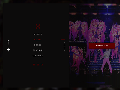 Moulinrouge branding design ux web website