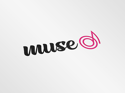 Muse app art bechance brand branding clean design flat icon icons identity illustration illustrator logo minimal new re brand ui ux vector