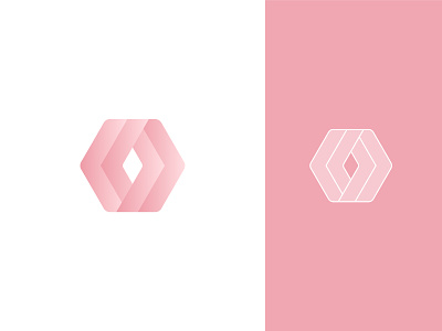 Ollabox - Logomark abstract art box branding and identity feminine logo design gradient color letter o logo design logo designer logos logomark minimalist modern pink color gradient