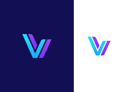 Letter V + Check mark abstract art blue purple colorful gradient branding and identity check list check mark checkmark dynamic effect geometric art icon mark letter v logo lettering art logo design logo designer minimalist flat modern monogram letter mark symbol