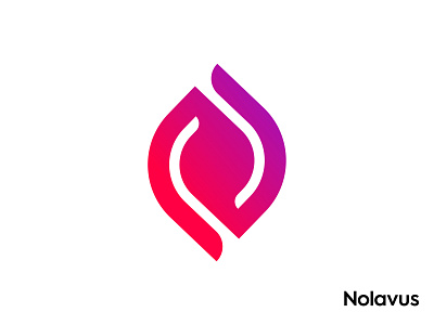 Nolavus abstract art balance brand and identity branding agency collaboration colorful app connected connection connect dynamic effect fire flame logo geometric art gradient design letter n lettering letters logo designer logomark minimalist flat modern monogram letter mark people working cooperatively smart icon