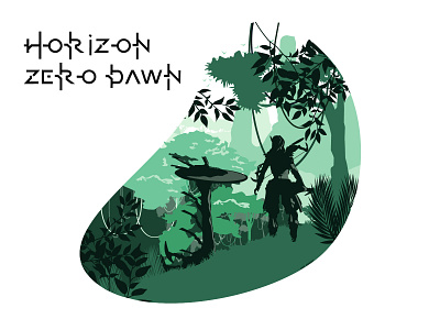 Horizon Zero Dawn illustration