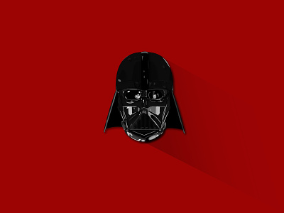 Darth Vader anakin skywalker art black darthvader design illustration red star wars
