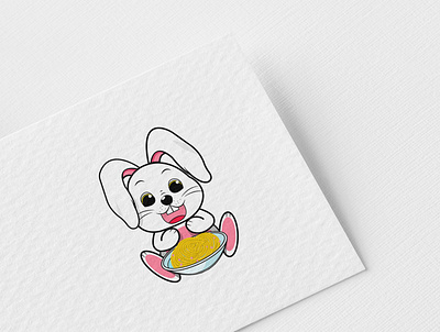 Mascot illustration art bunny character cute design digital digital illustration digitalart illustration mascot mascot character mascot design mascot logo pasta vector vector illustration vectorart