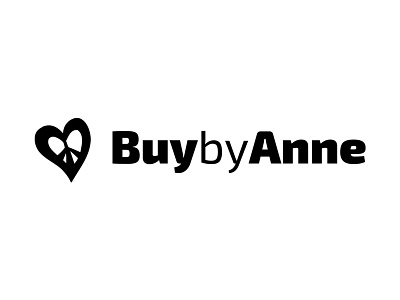 Buy by Anne logo design