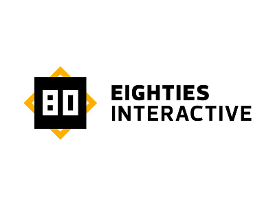 Eighties Interactive logo design