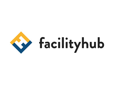 Facilityhub logo design branding logo web