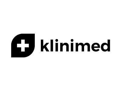 Klinimed logo design branding flat logo web