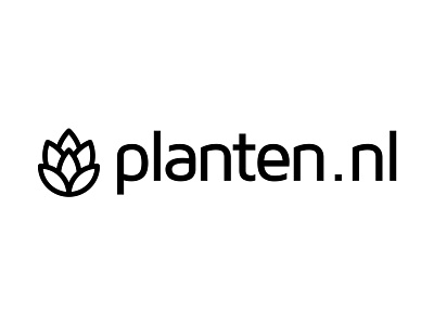 Planten.nl logo design branding flat logo web
