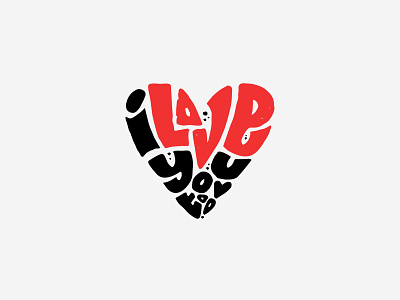 I LOVE you TOO / free vector for sale