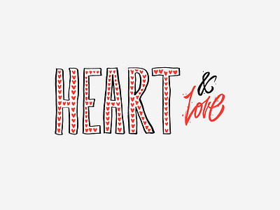 HEART & LOVE / free vector for sale