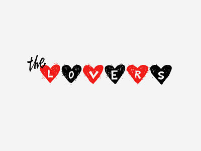 the LOVERS / free sketch for sale / 2 variant of composotion calligraphy design drawing form free freelance hand lettering hand made font heart illustration lettering ligature love lovely lover lovers print the lovers typography vector
