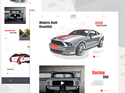 Car Project Website Design adobe automotive autonomous car clear design design designs illustration minimal product ui ux web website