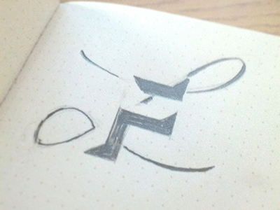 Personal Identity Sketch brand debut f identity initials l lettering lf monogram pencil personal mark sketch
