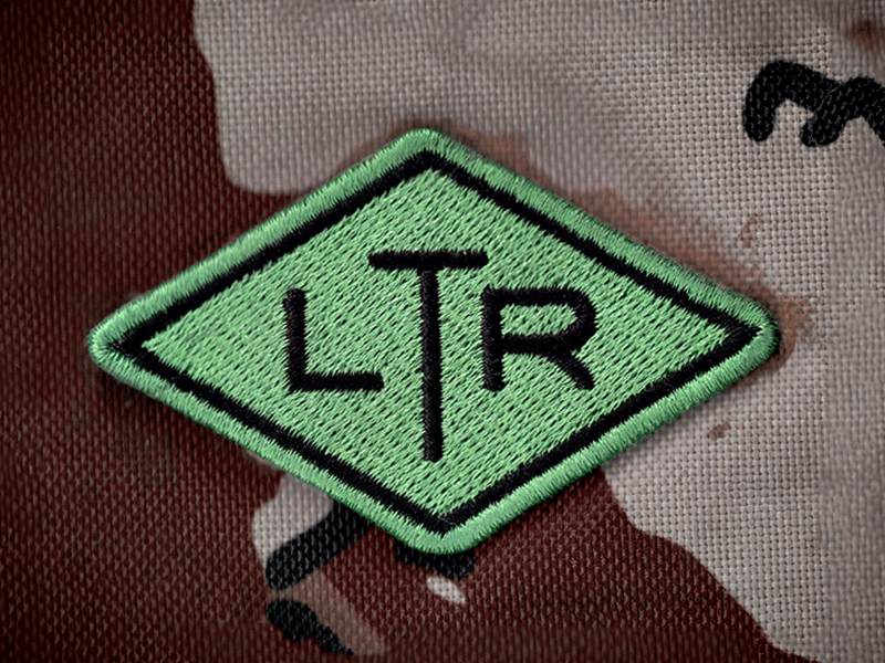Monogram / patch for Looptroop Rockers branding embroidered patch inkgraphix logo logotype looptroop monogram patch