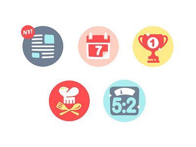 More icons for Aftonbladet - Viktklubb