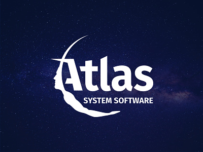 Atlasys illustration lettering logo