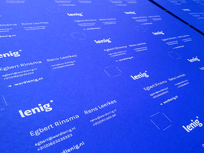 Screen printed business cards agile blue branding business cards logo minimal print screen printing