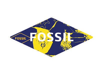 Fossil design photography photoshop typography