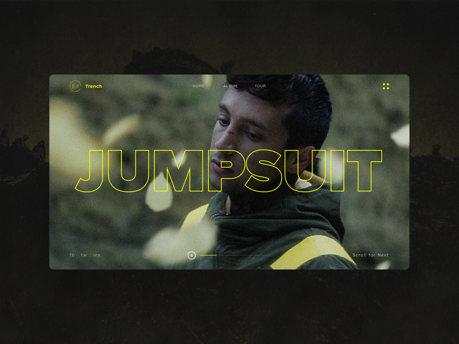 21 Pilots. Jumpsuit by Arthur Abdullin on Dribbble