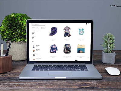 E-commerce clothing website design dribble followers web webdesign website