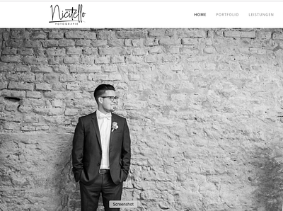 Wedding Photographer Website design dribbble followers ui ux web web design webdesign webdesigner website