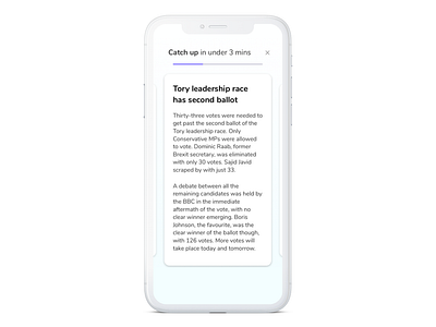 Mogul News "Briefing" Feature app articles design ios ios app news news articles newspaper reading reading app typography