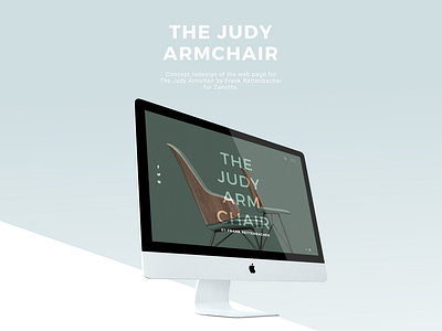 The Judy Armchair - Concept Redesign