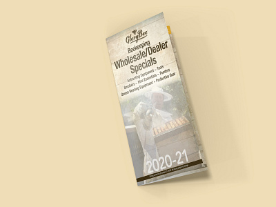 Wholesale/Dealer Beekeeping Catalog branding catalog design