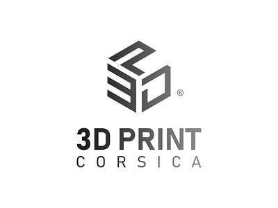 3D Print Corsica 3d 3d print brand design branding corsica creation design enterprise france graphic graphic design illustration illustrator isometric logo vector work