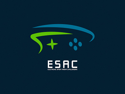 ESAC Logo branding design esport logo graphic illustration illustrator logo tournament vector