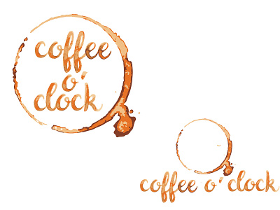 Coffee O Clock Logo art direction branding branding design design event branding illustration logo packaging design print design product design typography vector