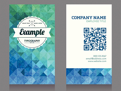 Business Card Template business card design illustration vector