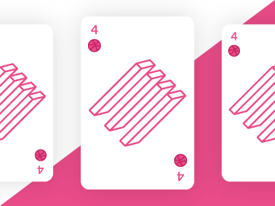 Dribbble Invite x4