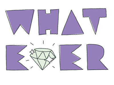Whatever animation bling diamond doodles illustration smiley central sparkles whatever