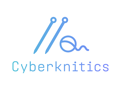 Cyberknitics - Logo for my Masters Thesis