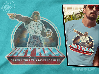 Hey, Man apparel design he man illustration mashup motu the big lebowski the dude tshirt design