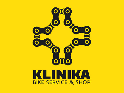 Klinika Bike Service - Branding award bike branding design identity klinika logo service sign visual