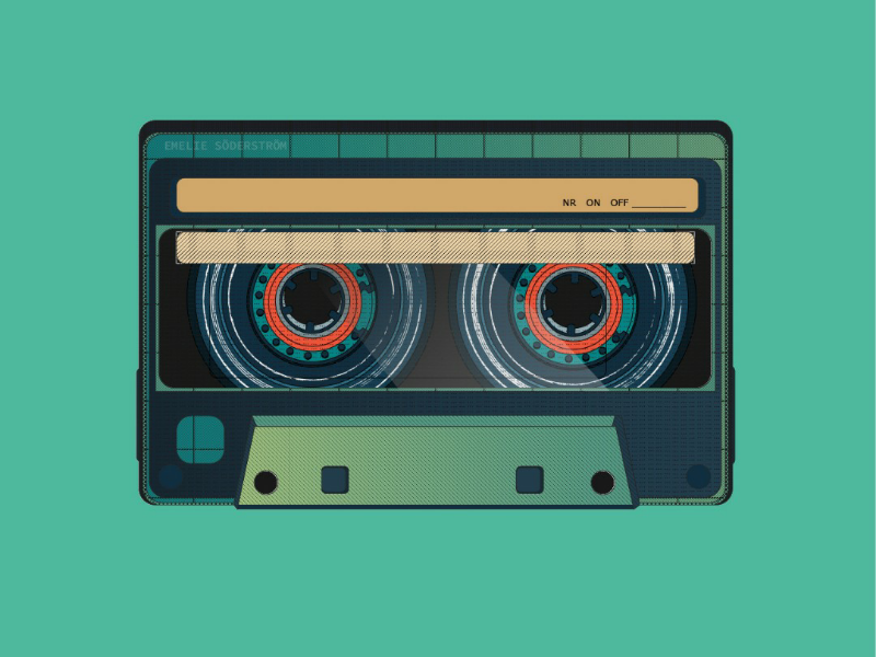 I made you a mixtape by Emelie Söderström on Dribbble