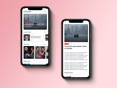 News App app design ios mobile app mobile app design news app ui ux