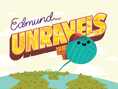 Edmund Unravels andrew kolb childrens book edmund unravels illustration kolbisneat picture book