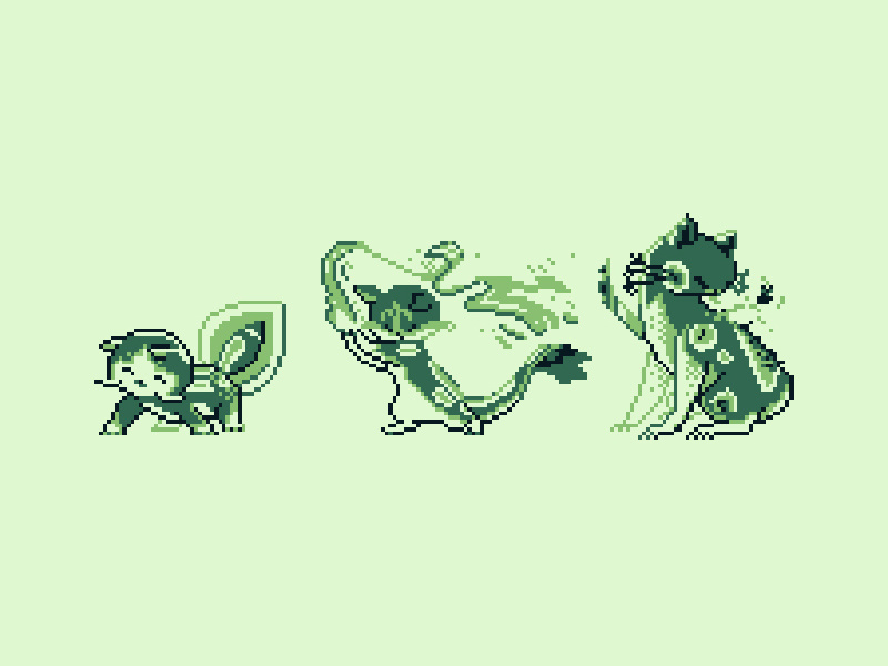Sprites 7–9 capture creatures pixel illustration kolbisneat andrew kolb