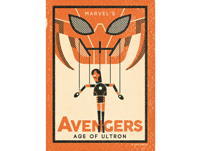 No Strings on Me - Iron Man age of ultron andrew kolb avengers illustration kolbisneat limited palette