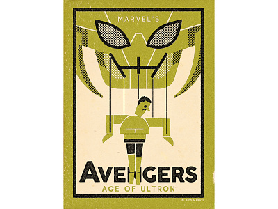 No Strings on Me - Hulk age of ultron andrew kolb avengers illustration kolbisneat limited palette